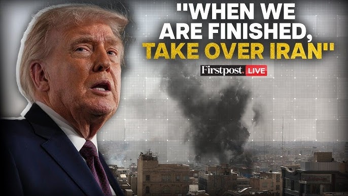 US-Iran War LIVE: US President Donald Trump Issues Statement on US Combat Operations in Iran - YouTube